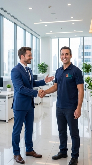 recensione positiva cliente lavoro pulizie ufficio